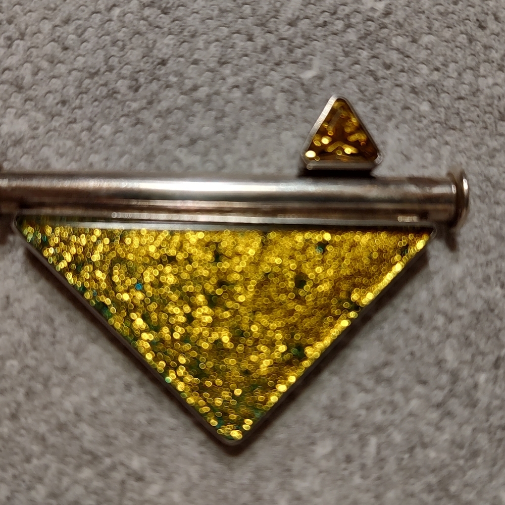 Ladies signed Barbie Koncher sterling silver pendant